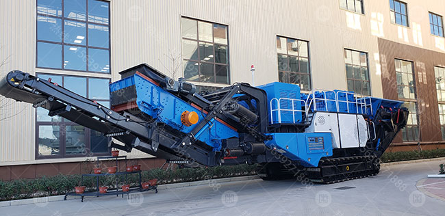 履帶式移動破碎站 履帶式移動破碎站